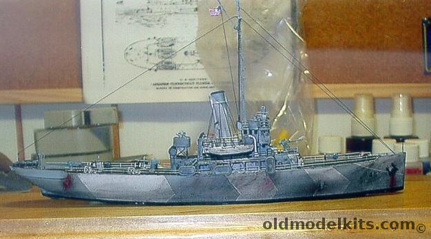 CM 1/350 WPG46 USCG Modoc (Tampa Class CG Cutter) plastic model kit